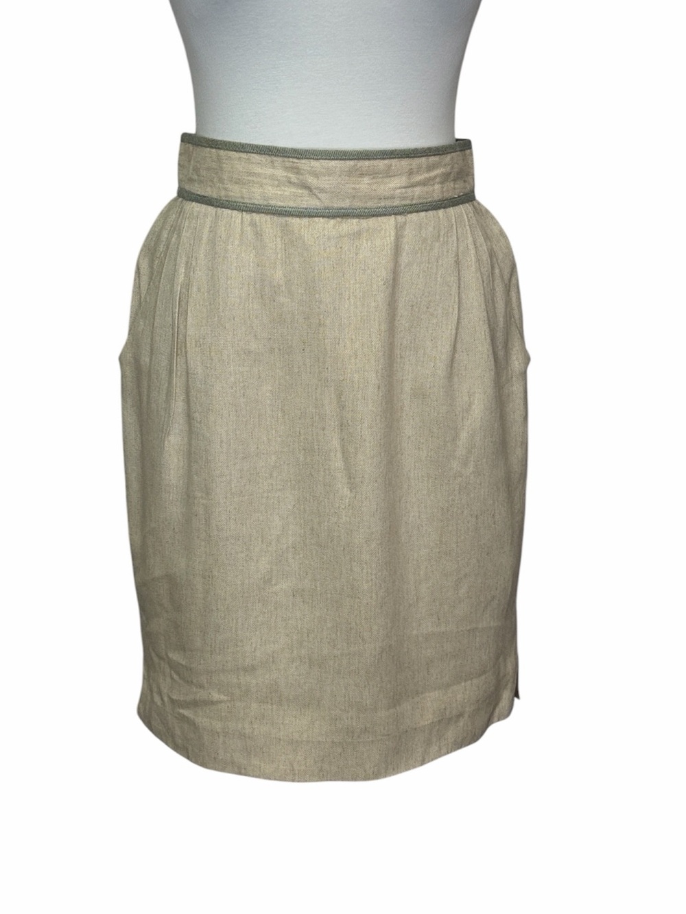Dorothy Schoelen Classic Beige Skirt